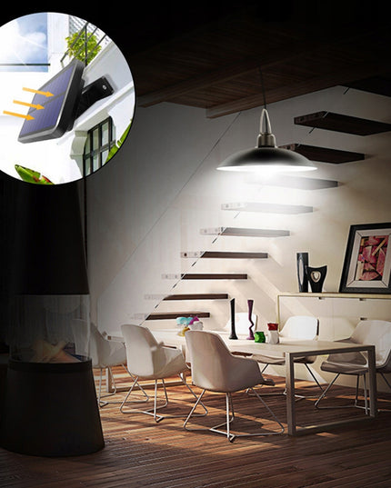 Lauko, sodo šviestuvas 800 lm 2 vnt. su saulės baterija