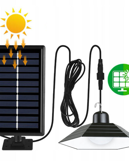 Lauko, sodo šviestuvas 800 lm 2 vnt. su saulės baterija