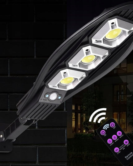 Lauko, sodo šviestuvas su saulės baterija 180W 3000lm