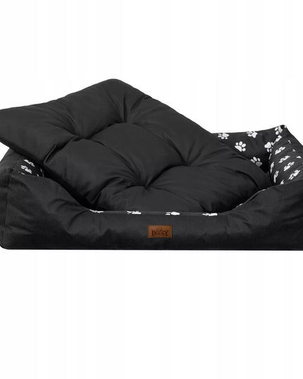 Didelio dydžio šuns guolis Doggy PUFFY XL 92x73 cm, patvari sofa, vieta poilsiui