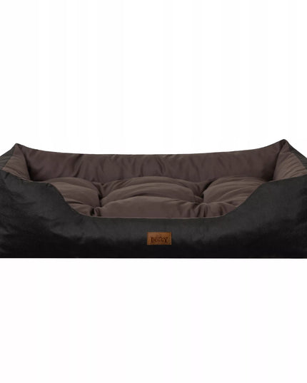 Doggy Puffy XXXL šunų gultas 125x98 cm, rudas-juodas