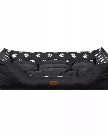 Doggy PUFFY XXXL šunų gultas 125x98cm – Patogi stačiakampė sofa jūsų augintiniui