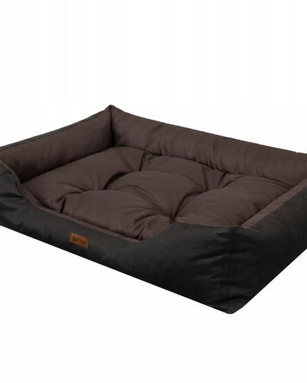 Doggy Puffy XXXL šunų gultas 125x98 cm, rudas-juodas