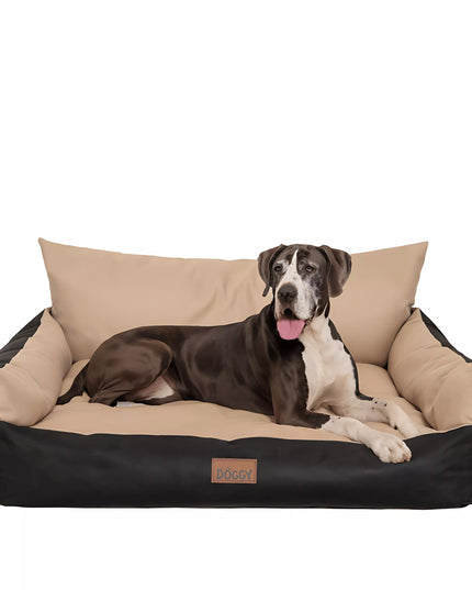 Šunų guolis Doggy Joker Lite XXXL – smėlio spalvos 132x106 cm