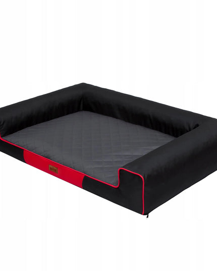 Šuns gultas, sofa šunims, skirta labradorams, juoda, XXL, 118x78 cm