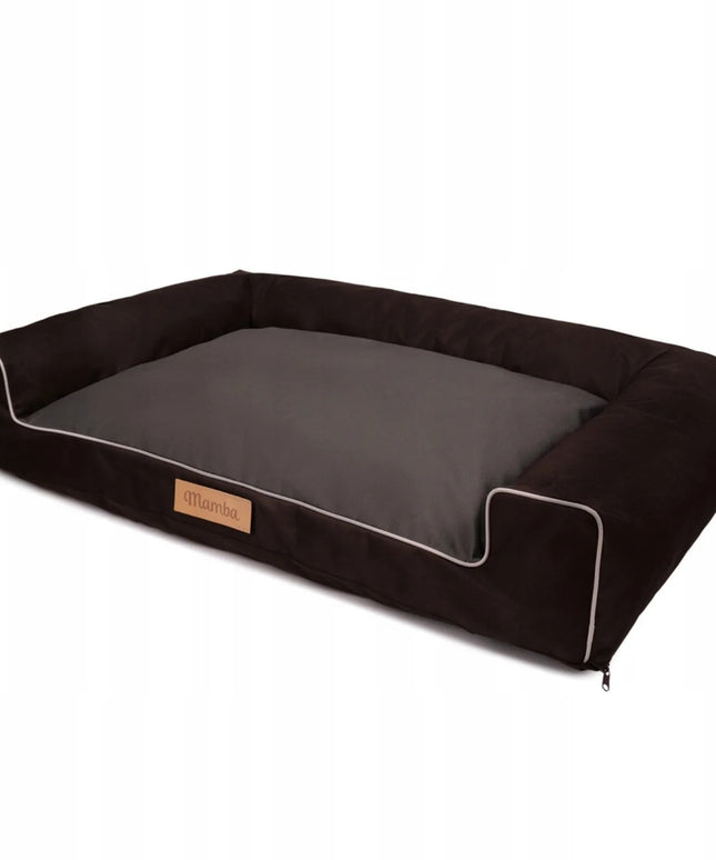 DOGESTE L dydžio vandeniui atsparus šuns guolis-sofa su nemokamu personalizuotu užrašu, 82 × 50 cm