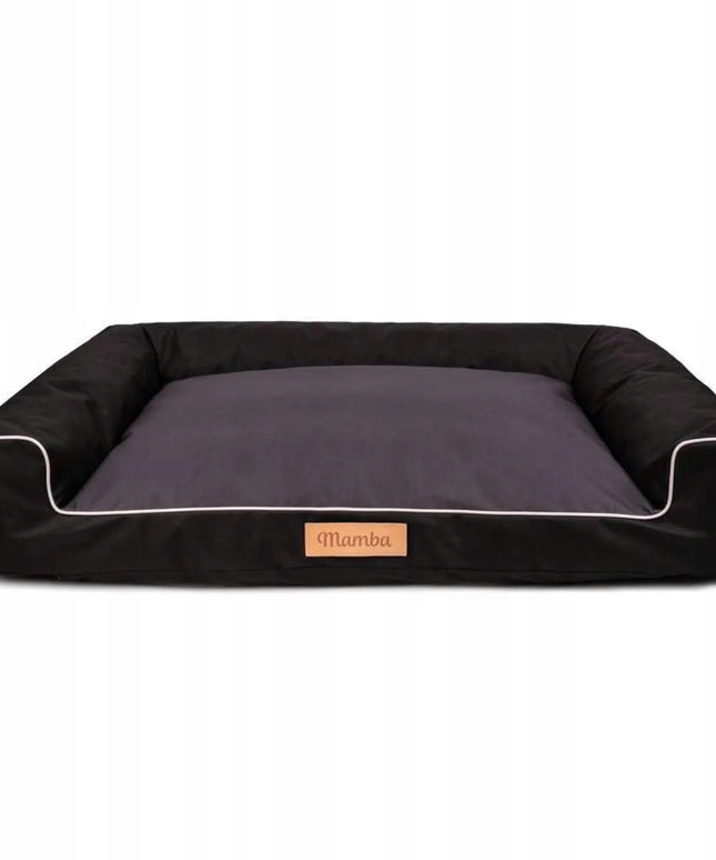 DOGESTE L dydžio vandeniui atsparus šuns guolis-sofa su nemokamu užrašu, 82 × 50 cm