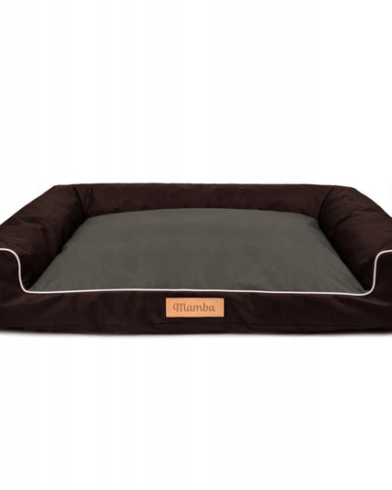 DOGESTE XL vandeniui atsparus šuns guolis-sofa su nemokamu užrašu, 100 × 65 cm