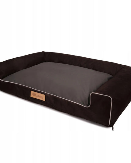 DOGESTE XL vandeniui atsparus šuns guolis-sofa su nemokamu užrašu, 100 × 65 cm