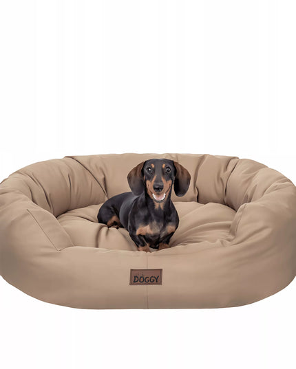 Doggy Amazing XL šuns guolis – 94x75 cm – Smėlio spalvos