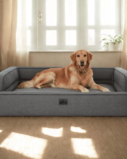 Šunų guolis – sofa, guolis šunims – lengvai valomas 117x79 cm