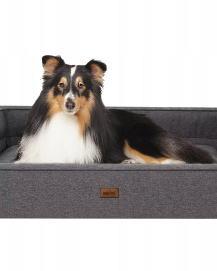 Šunų guolis – sofa, guolis šunims – lengvai valomas 117x79 cm