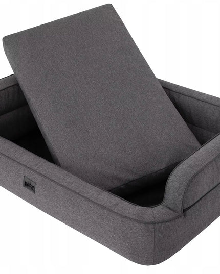 Šunų guolis – sofa, guolis šunims – lengvai valomas 117x79 cm