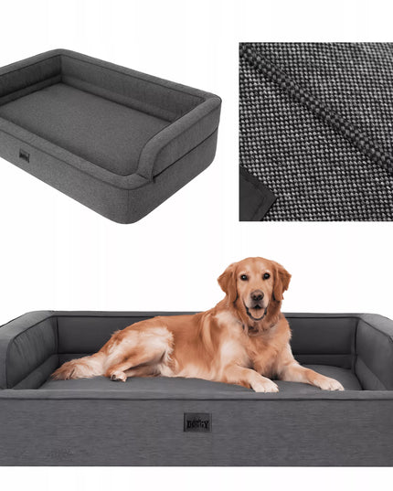 Šunų guolis – sofa, guolis šunims – lengvai valomas 117x79 cm