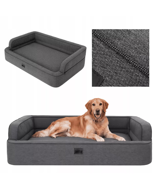 Šunų guolis – sofa, guolis šunims – lengvai valomas 117x79 cm