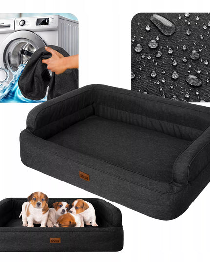 Šuns guolis – sofa, guolietė šunims – vandeniui atspari – XL 96x62 cm