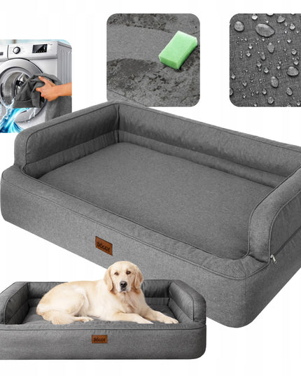 Šuns gultas – sofa, guolis šuniui – neperšlampamas – XL 96x62 cm