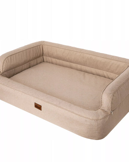 Šunų gultas – sofa, vandeniui atspari lova šunims – XXL 117x79 cm
