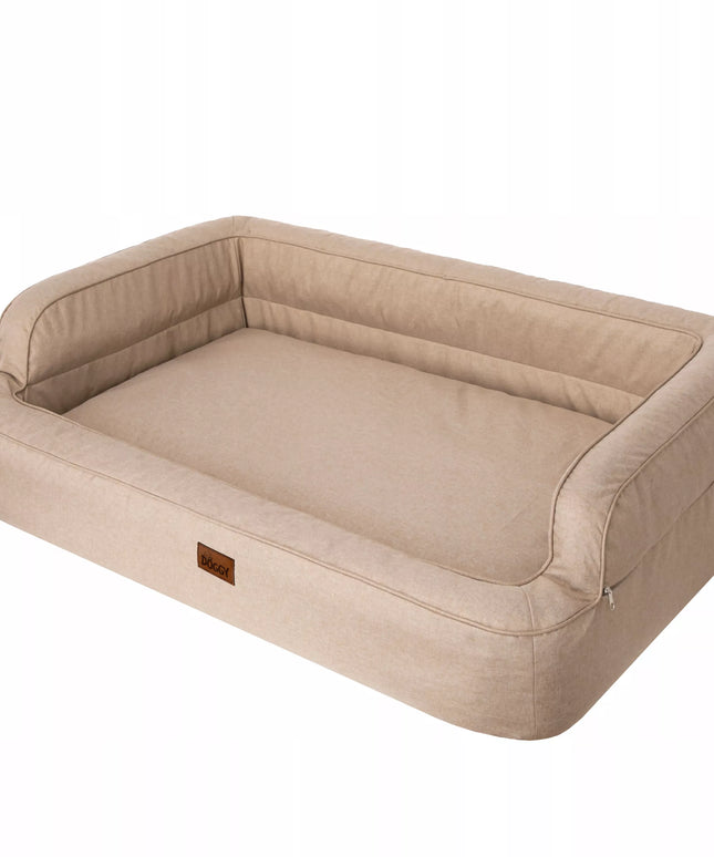 Šunų gultas – sofa, vandeniui atspari lova šunims – XXL 117x79 cm