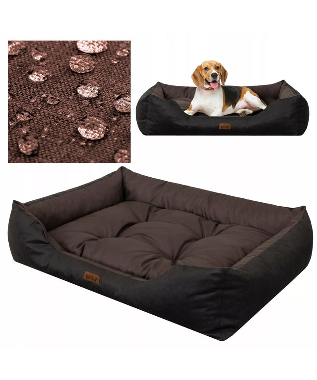 Šunų guolis Doggy Puffy, rudas, M dydis 67x54 cm