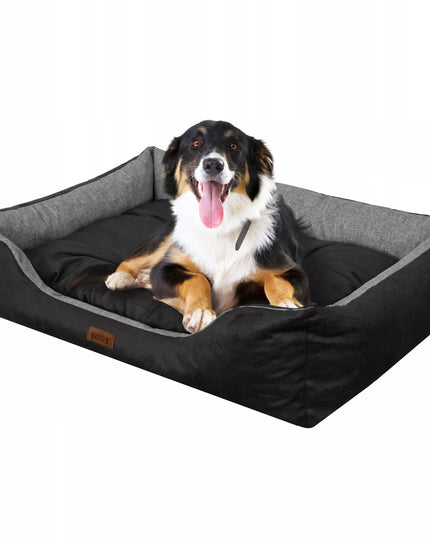 Neperšlampama šunų guolio lovytė Didelė sofa su XXL čiužiniu 114x84cm