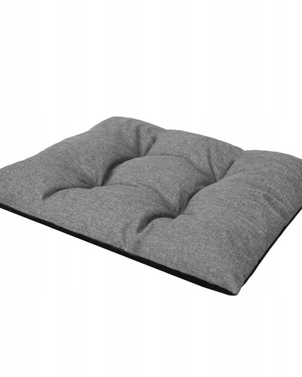 Doggy PUFFY 3XL stačiakampė ortopedinė sofa šunims, 125x98 cm, pilka