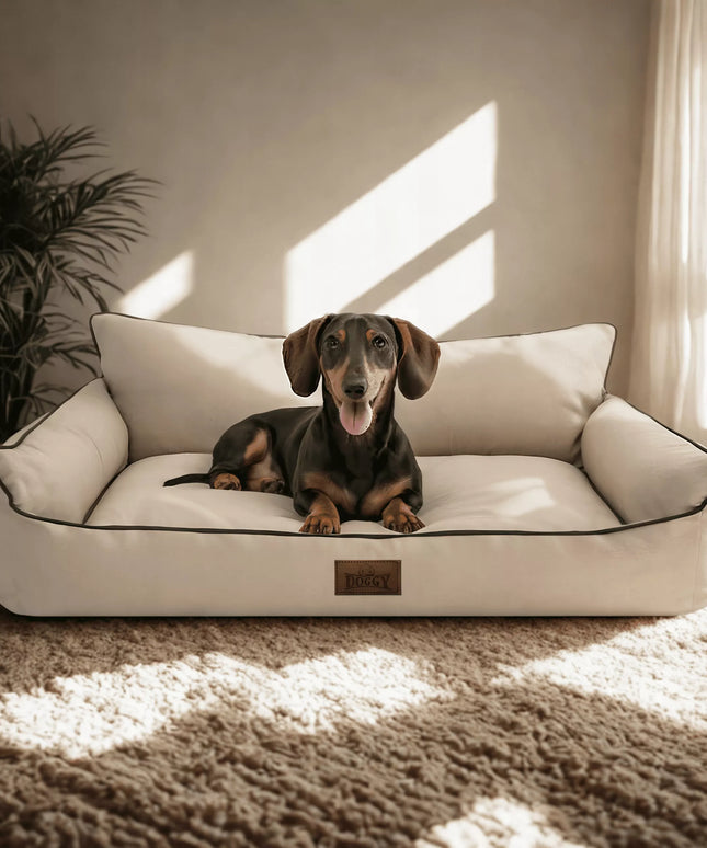 Šuns guolis – vandeniui atsparus aptvaras – šuns sofa – L 64x49 cm