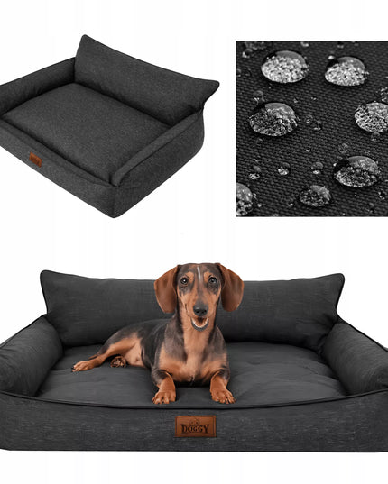 Šuns guolis – vandeniui atsparus aptvaras – sofa šunims – L 64x49 cm