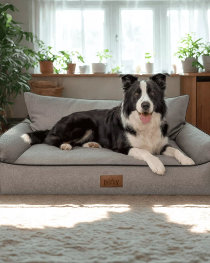 Šunų guolis - vandeniui atsparus aptvaras - sofa šuniui - XXL 106x80 cm