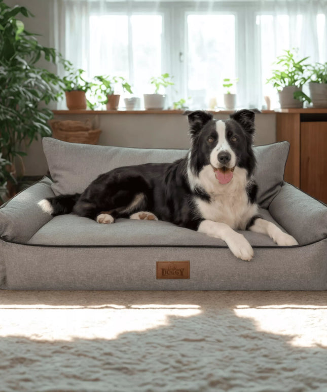 Šunų guolis - vandeniui atsparus aptvaras - sofa šuniui - XXL 106x80 cm