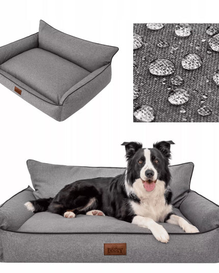 Šunų guolis - vandeniui atsparus aptvaras - sofa šuniui - XXL 106x80 cm