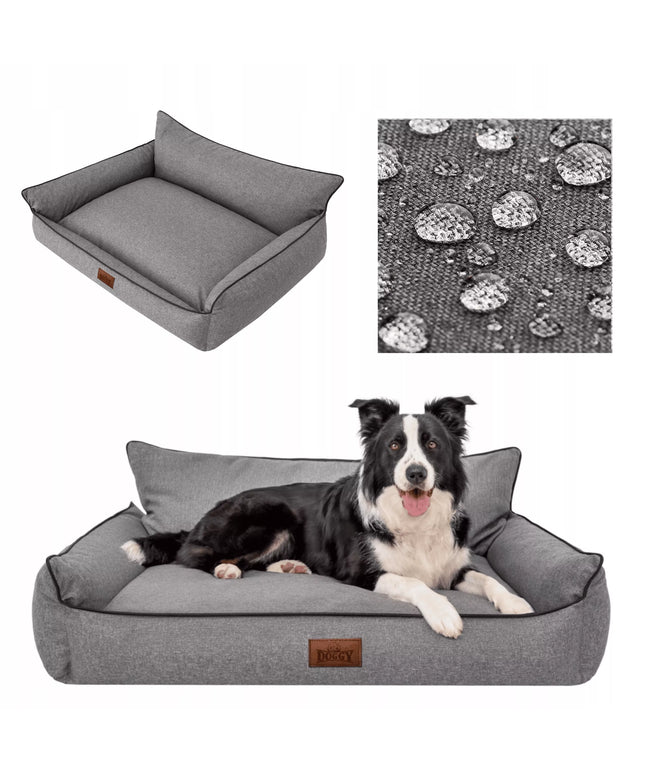 Šunų guolis - vandeniui atsparus aptvaras - sofa šuniui - XXL 106x80 cm