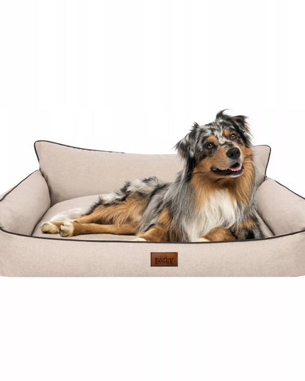 Šunų guolis – vandeniui atsparus aptvaras – šunų sofa – XXXL 132x106 cm