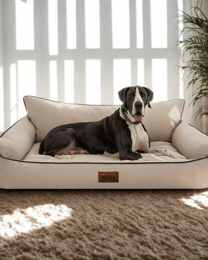Šunų guolis – vandeniui atsparus aptvaras – šunų sofa – XXXL 132x106 cm