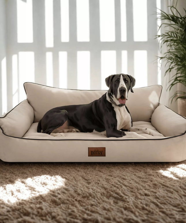Šunų guolis – vandeniui atsparus aptvaras – šunų sofa – XXXL 132x106 cm
