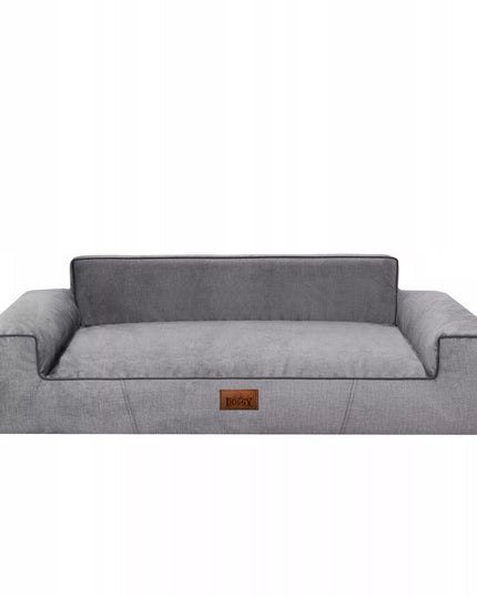 Šunų guolis Doggy Glamour XXL Fancy pilkas 116x78cm