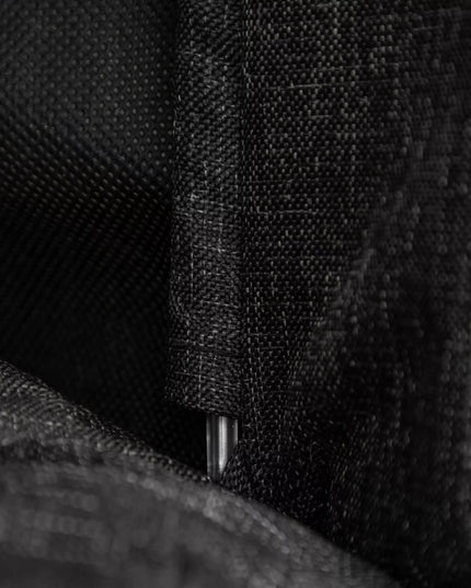 Šuns guolis namelis aptvaras būda Sofa su stogeliu Apvalus Ø80 cm Juodas