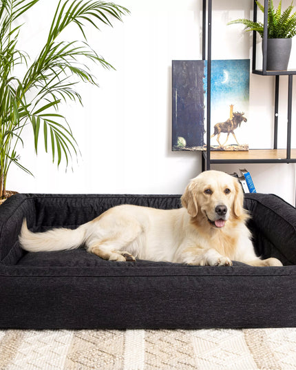 Doggy Paradise XXL guolis šunims, 117x79 cm, juodas