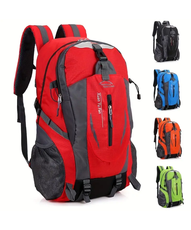 Lengva, didelės talpos turistinė kuprinė vyrams ir moterims