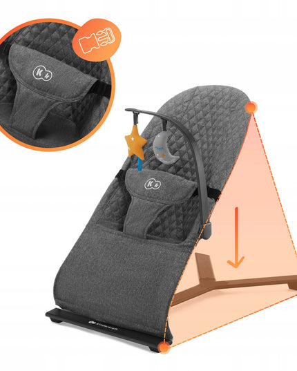 Kūdikių supamas gultukas, lengvas, sulankstomas MIMI Kinderkraft