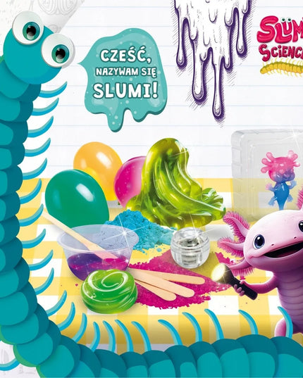 Lisciani Slumi Science rinkinys – tamsoje šviečiantis minkomas žaislas