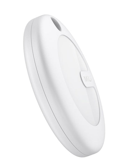 Mini GPS seklys raktams, automobiliui, katei, dviračiui, šuniui, baltas Apple MiTag + dėklas