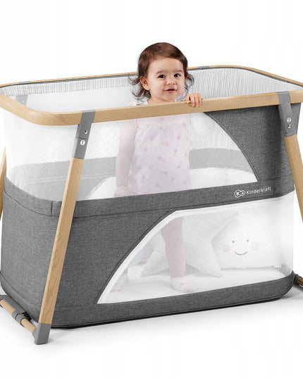 Vaikiška lovytė 4in1 kelioninė, maniežas, lopšys, sulankstoma SOFI Kinderkraft