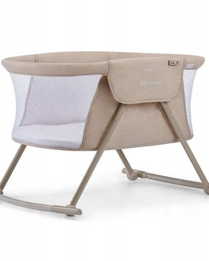 Vaikiška lovytė lopšys supynėlės 3in1 kompaktiškas Lovi Kinderkraft smėlio spalvos