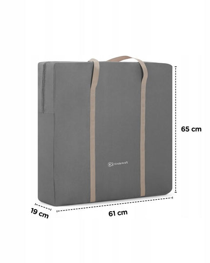 Vaikiška lovytė lopšys supynėlės 3in1 kompaktiškas Lovi Kinderkraft smėlio spalvos