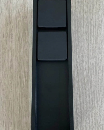 Lutec lauko elektros stulpelis Mains, juodas, IP54, 31 cm