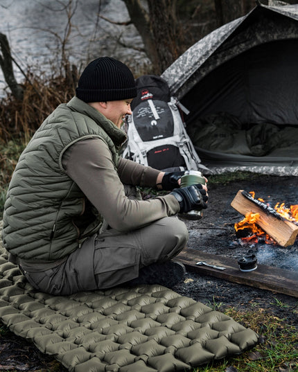 M-Tac Turistinis Pripučiamas Kilimėlis 195x60 cm, Alyvuogių Spalva