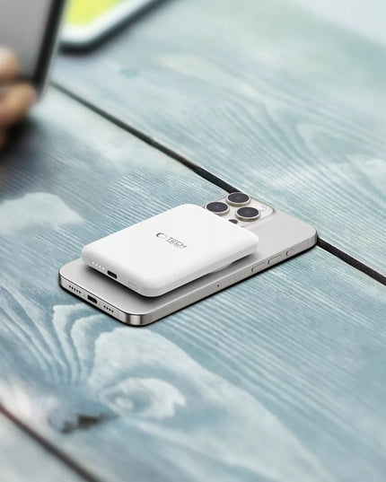 Magnetinis išorinis akumuliatorius 15W MagSafe 5000mAh kelionėms