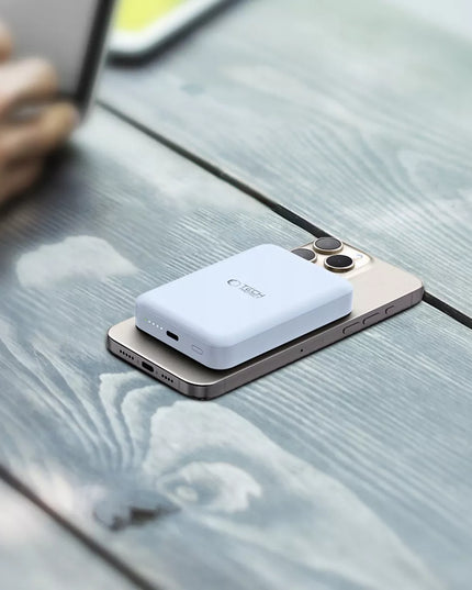 Magnetinis išorinis akumuliatorius "Powerbank" 15W Qi MagSafe 10000mAh