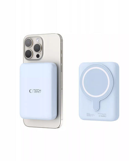 Magnetinis išorinis akumuliatorius "Powerbank" 15W Qi MagSafe 10000mAh